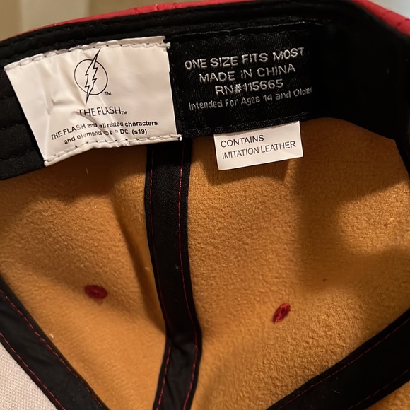 Biworld Adjustable Flash Leather Snap Back Hat - Picture 5 of 6